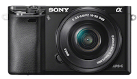 the sony a7ii is shown with a lens attached